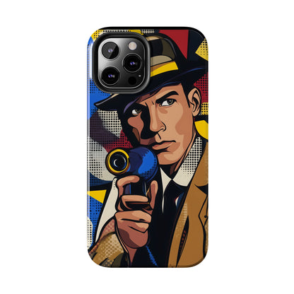 Tough Phone Cases Pop Art Modern Edge Guy Noir 01