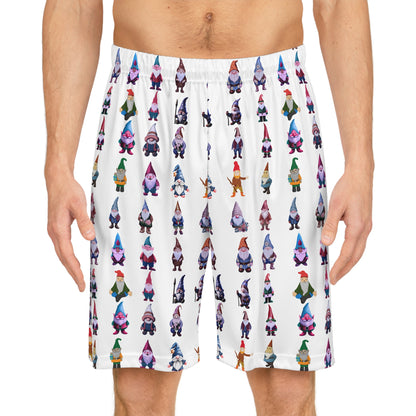 White-Gnome - Basketball Shorts