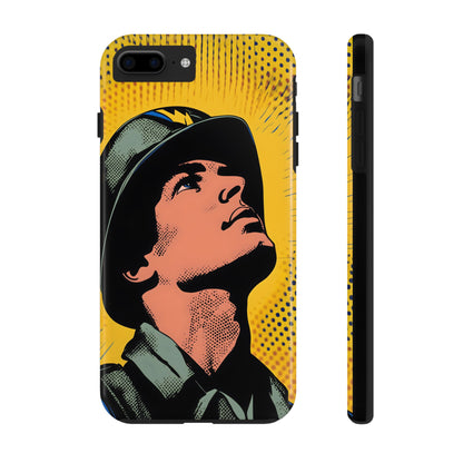 Tough Phone Cases Pop Art Modern Edge Soldier 02