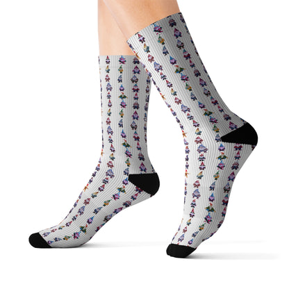 White-Gnome - Sublimation Socks