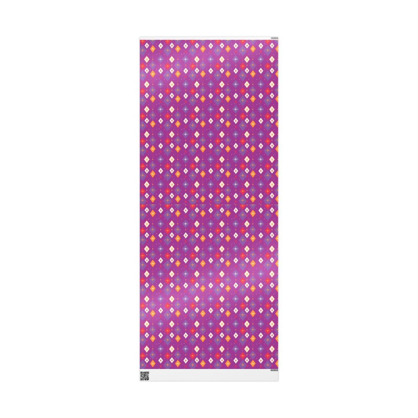 Wrapping Papers Christmas Diamond Stars Pink