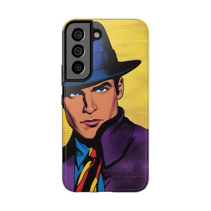 Tough Phone Cases Pop Art Modern Edge Guy Noir 04