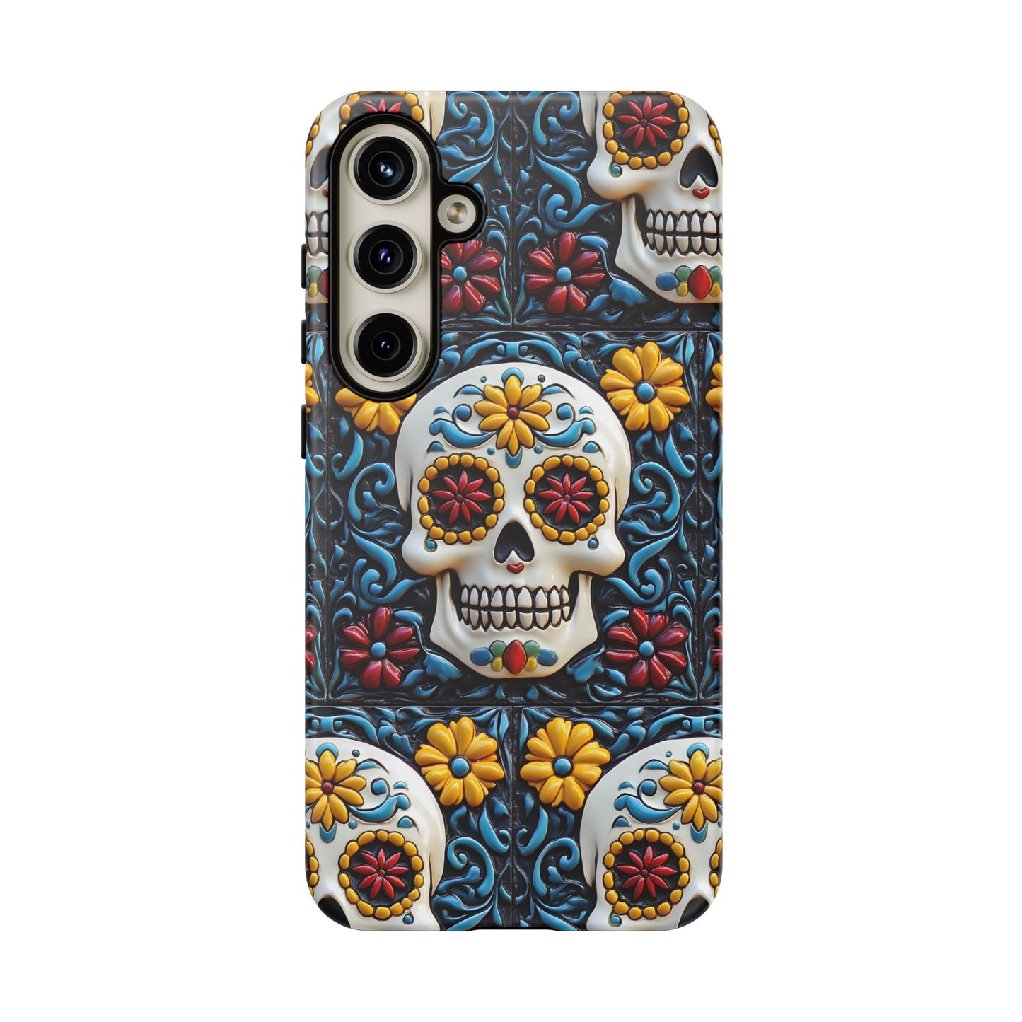 Tough Cases Day of the Dead Dia de Los Muertos Sugar Skull 0009