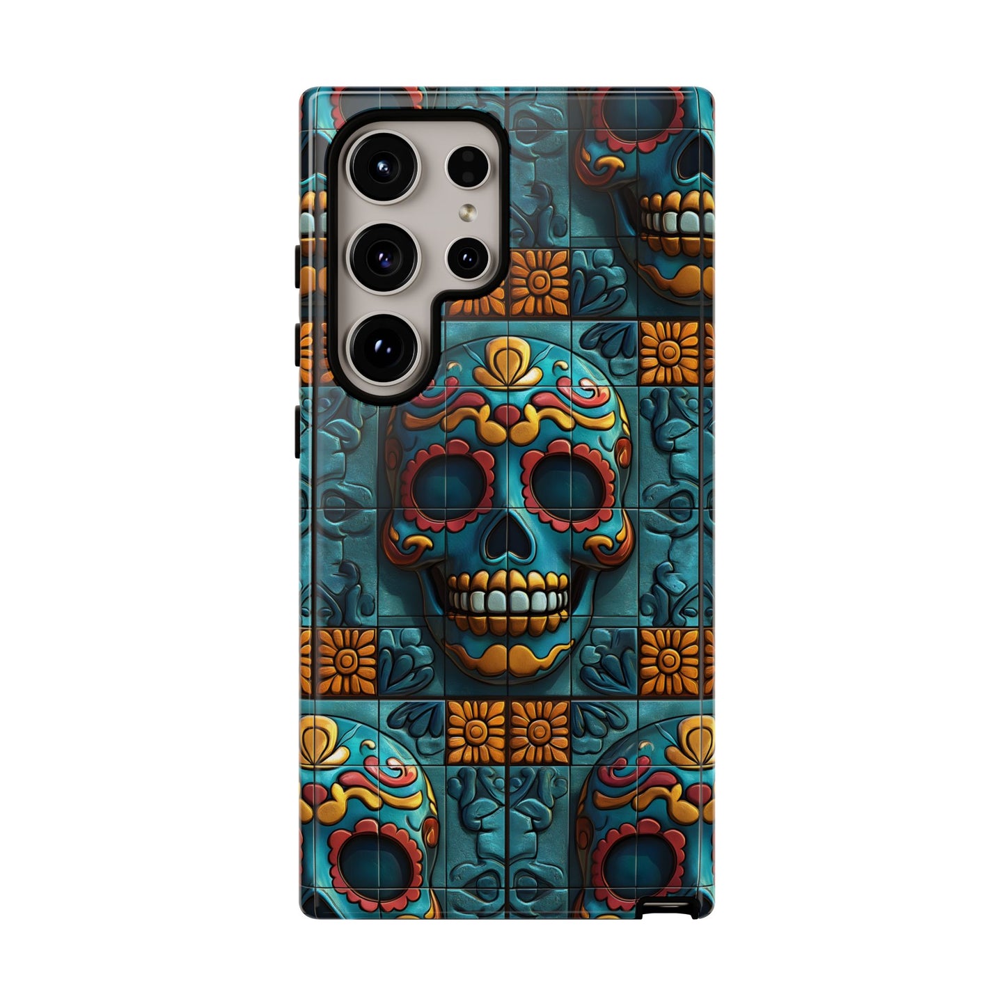 Tough Cases Day of the Dead Dia de Los Muertos Sugar Skull 0017