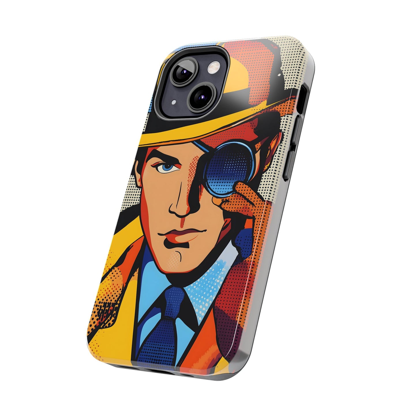 Tough Phone Cases Pop Art Modern Edge Guy Noir 03