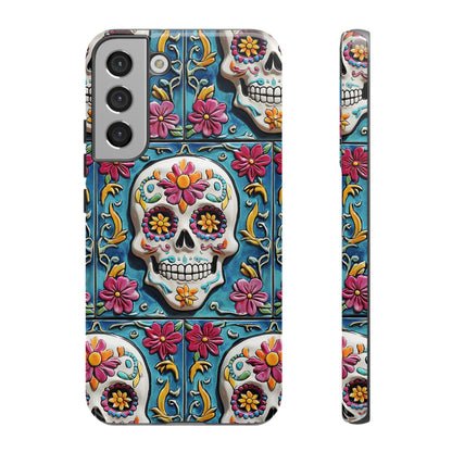 Tough Cases Day of the Dead Dia de Los Muertos Sugar Skull 0001