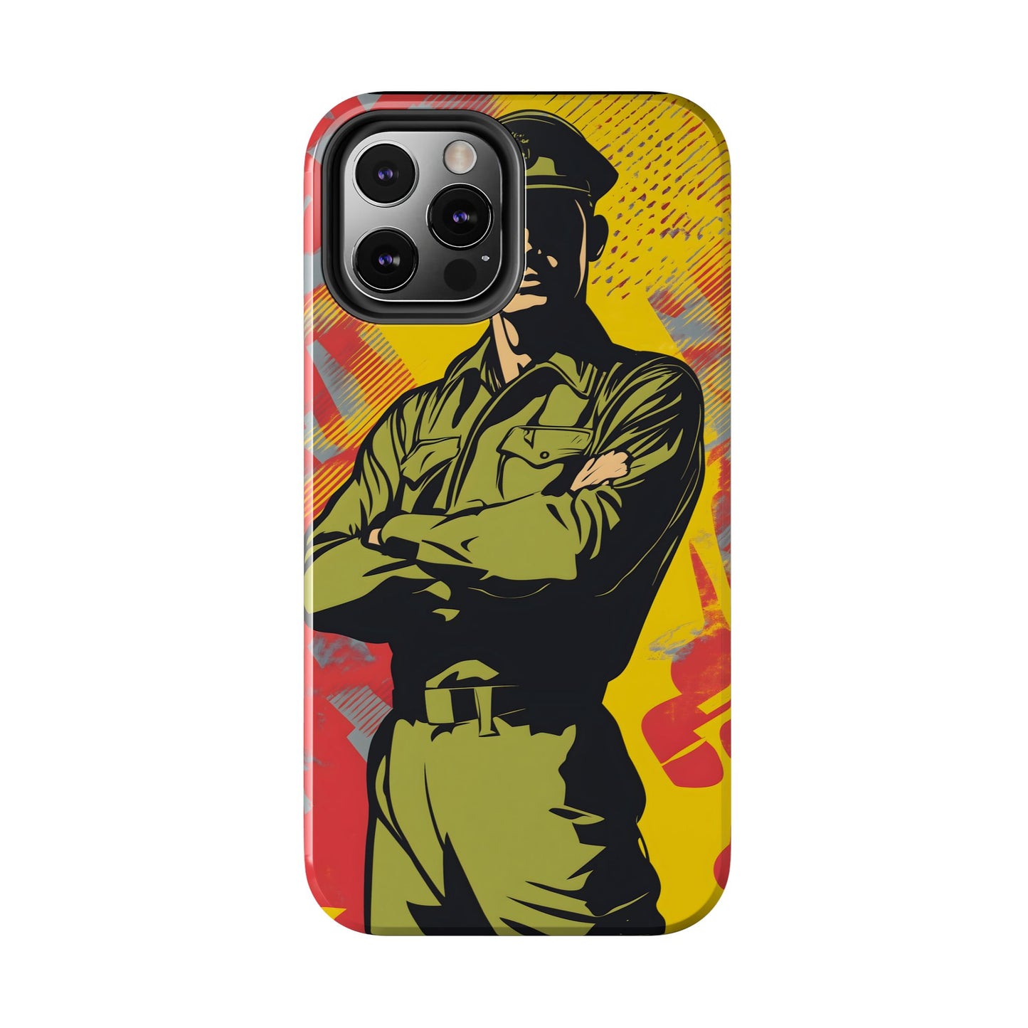 Tough Phone Cases Pop Art Modern Edge Soldier 01