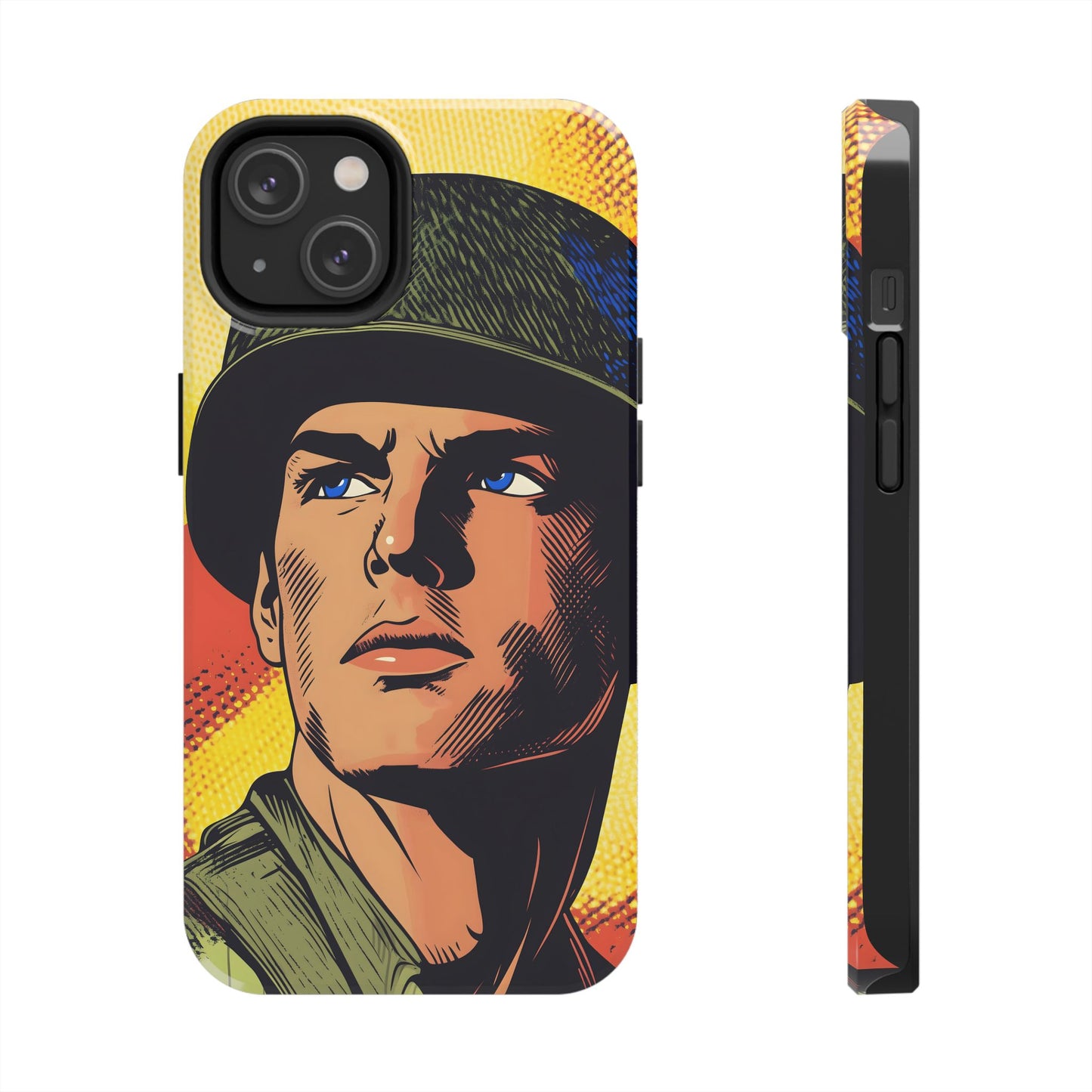 Tough Phone Cases Pop Art Modern Edge Soldier 04