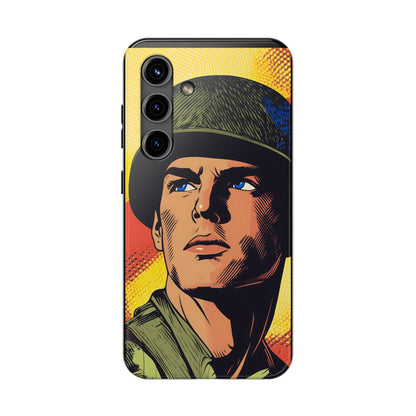 Tough Phone Cases Pop Art Modern Edge Soldier 04