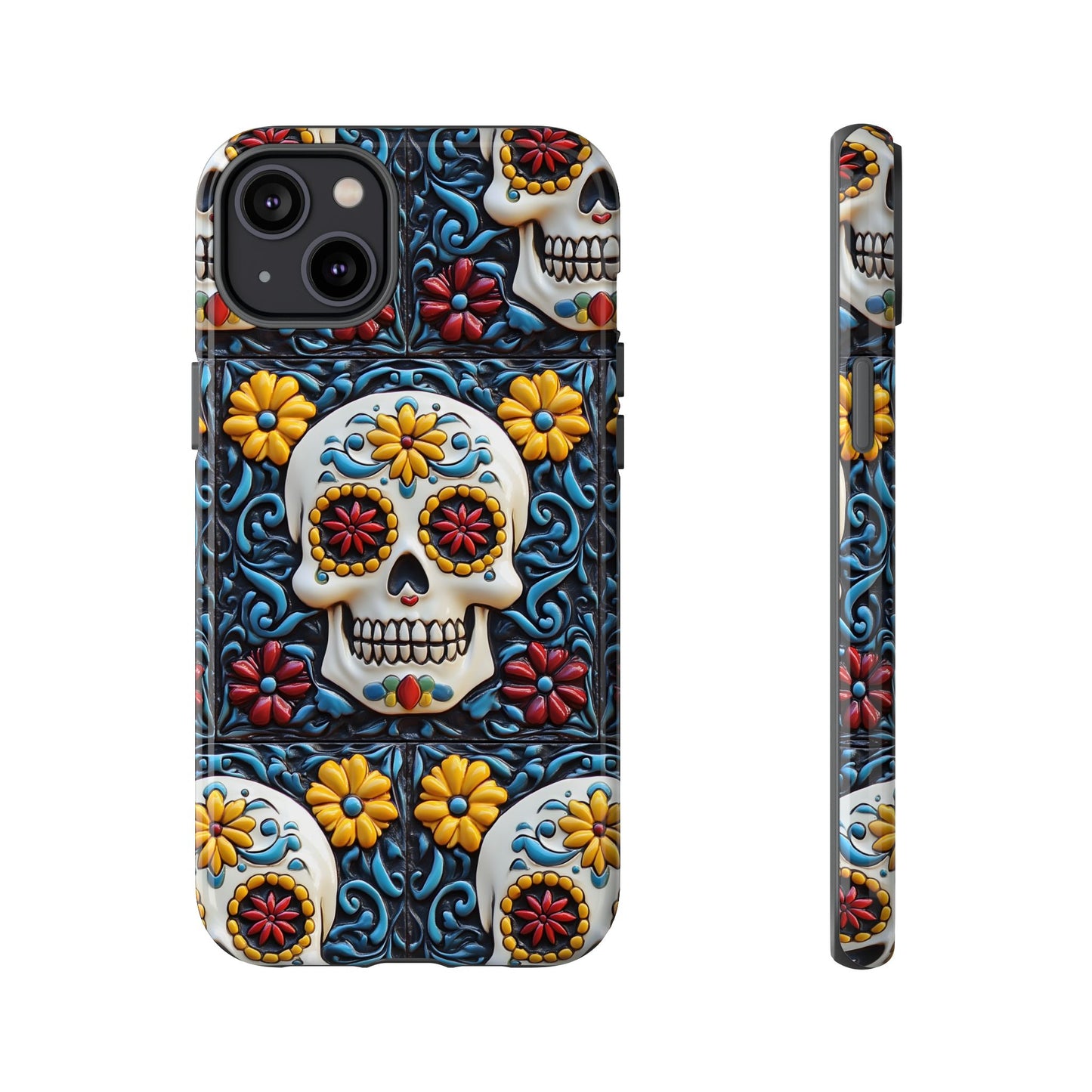 Tough Cases Day of the Dead Dia de Los Muertos Sugar Skull 0009