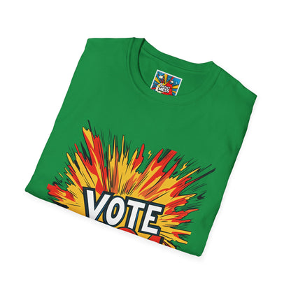 Unisex Softstyle VOTE 2024 11 2024 election shirts