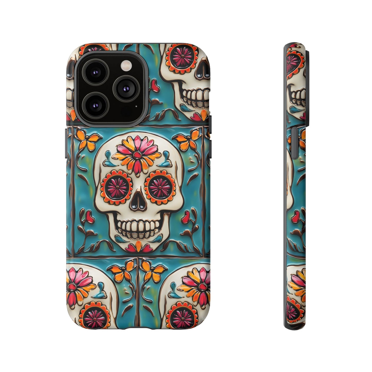 Tough Cases Day of the Dead Dia de Los Muertos Sugar Skull 0010