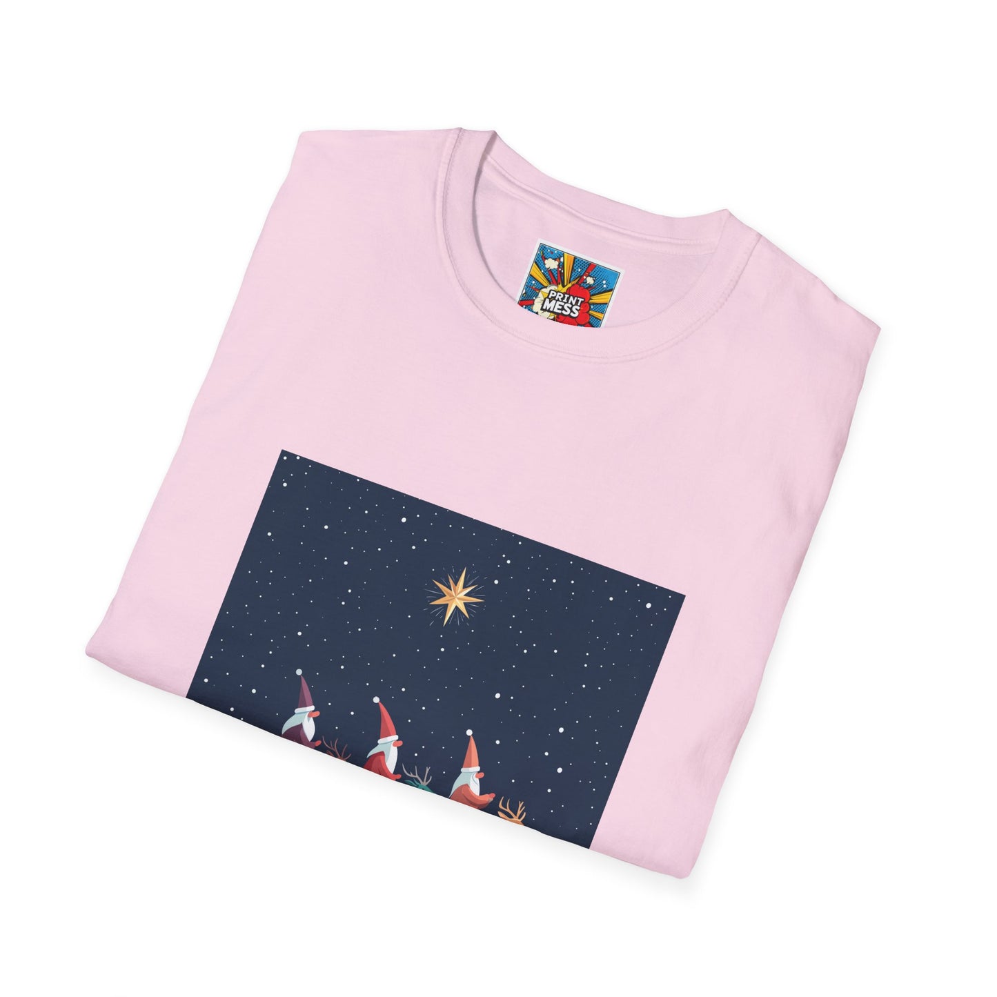 Unisex Soft Style Three Wise Gnomes 010