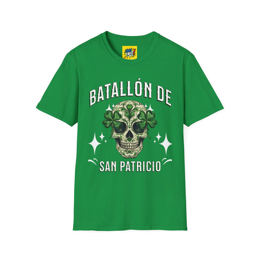 Batallón de San Patricio - St. Patrick's Day Tee, Mexican Irish Diaspora  Shirt, Historical Military Apparel,