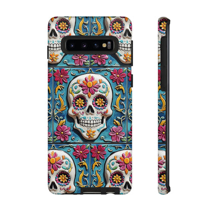 Tough Cases Day of the Dead Dia de Los Muertos Sugar Skull 0001