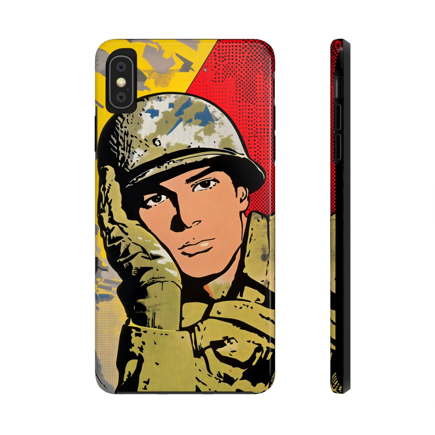 Tough Phone Cases Pop Art Modern Edge Soldier 03