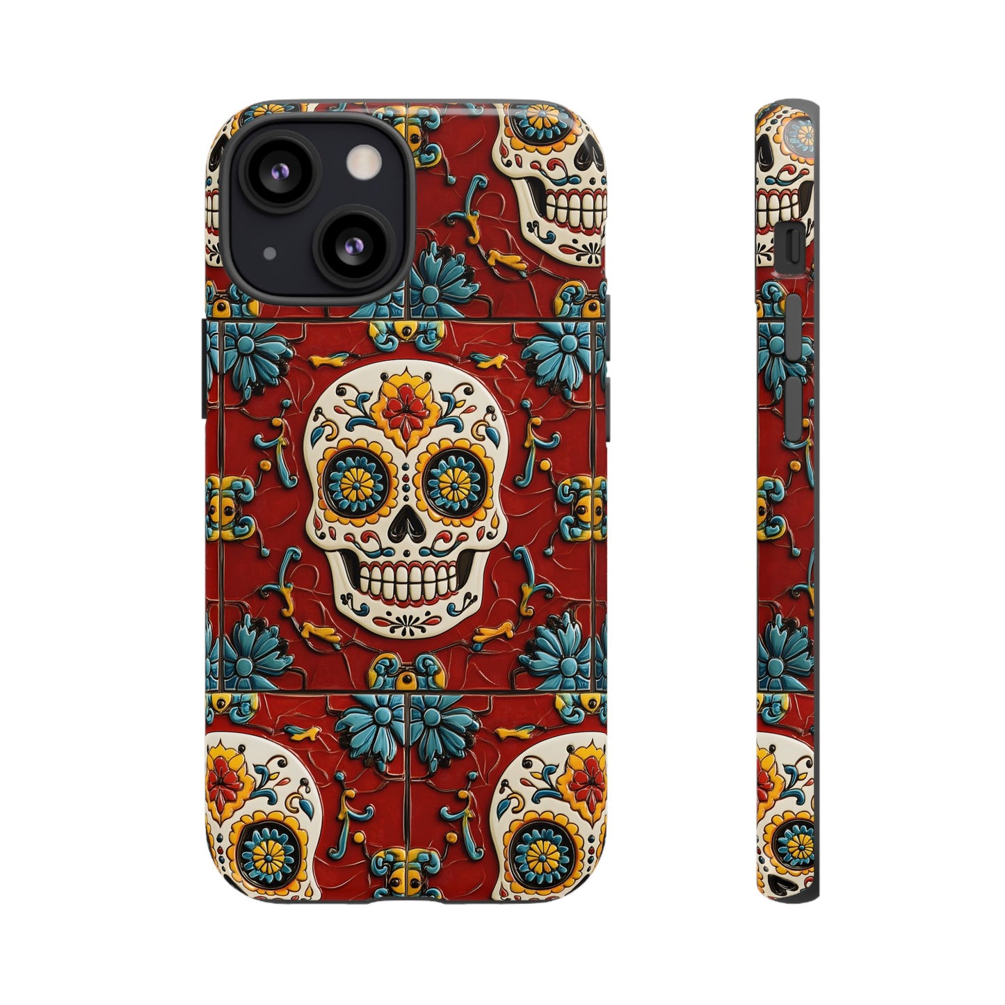 Tough Cases Day of the Dead Dia de Los Muertos Sugar Skull 0016