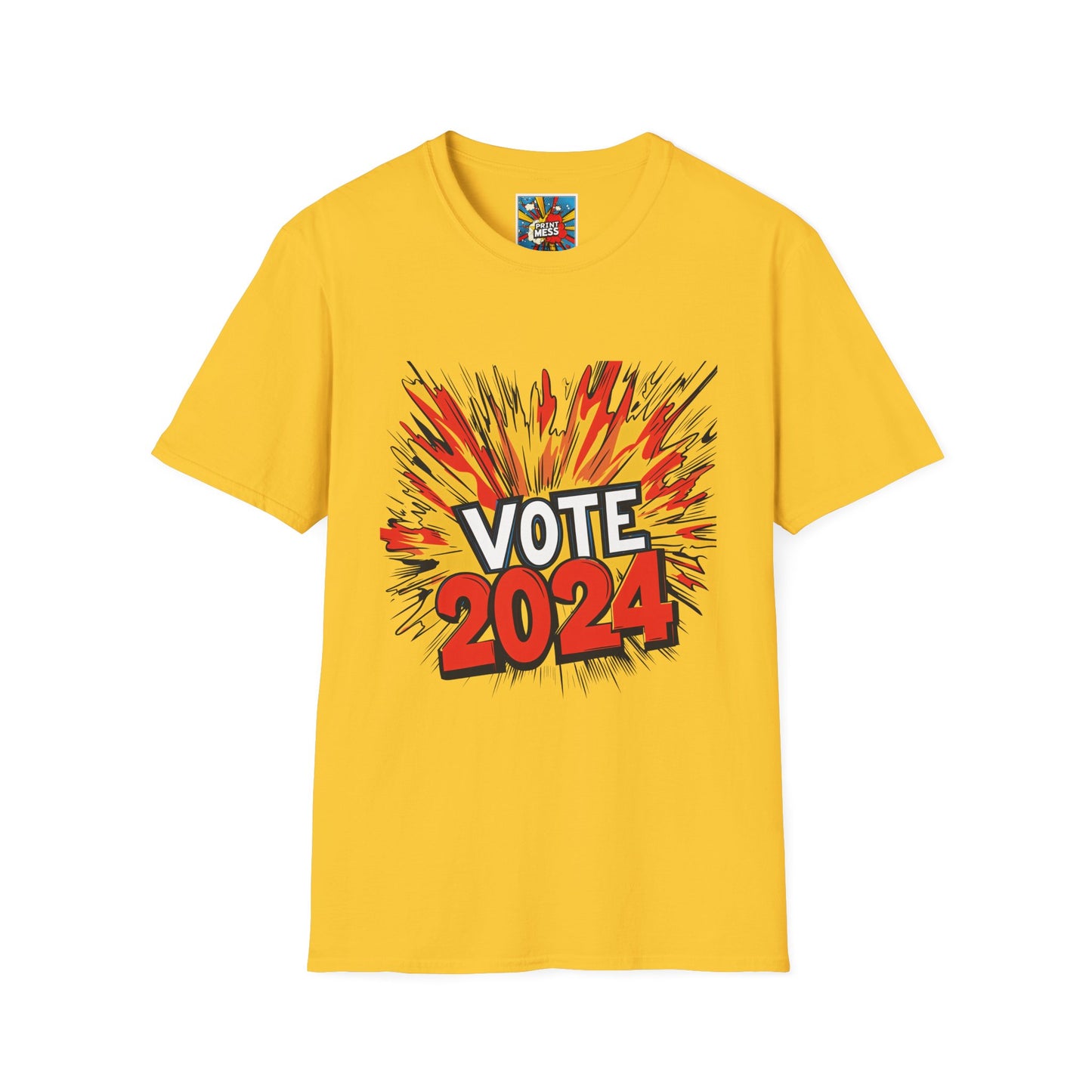 Unisex Softstyle VOTE 2024 11 2024 election shirts