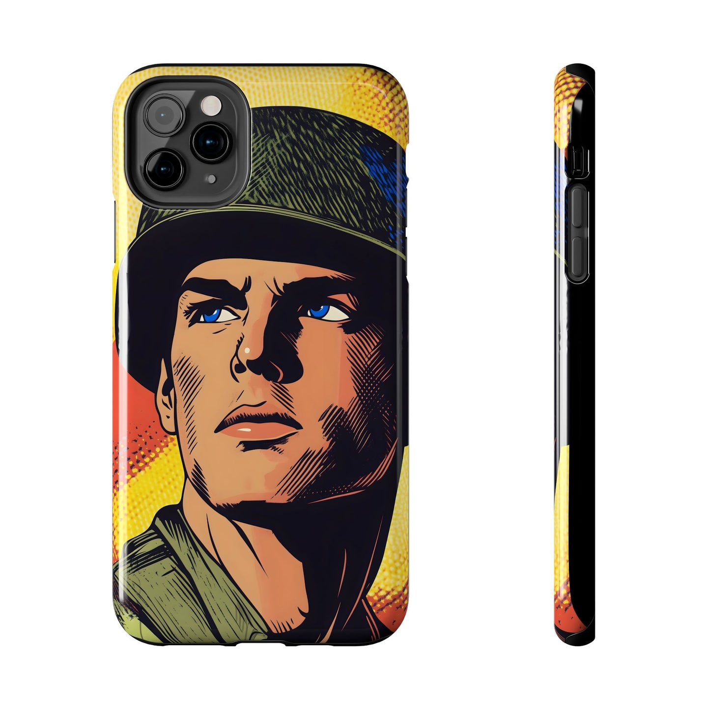 Tough Phone Cases Pop Art Modern Edge Soldier 04