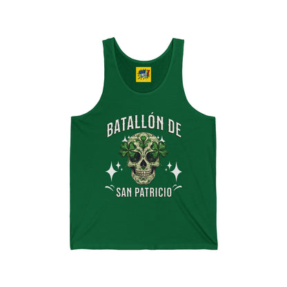 Batallón de San Patricio- St. Patricks Mex-Irish Diaspora Historical Military Unisex Jersey Tank