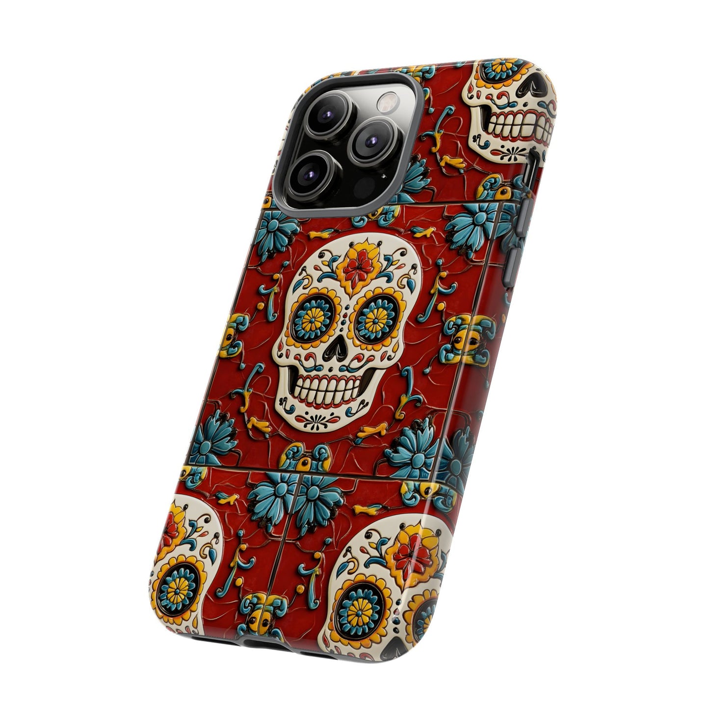 Tough Cases Day of the Dead Dia de Los Muertos Sugar Skull 0016