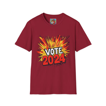 Unisex Softstyle VOTE 2024 11 2024 election shirts