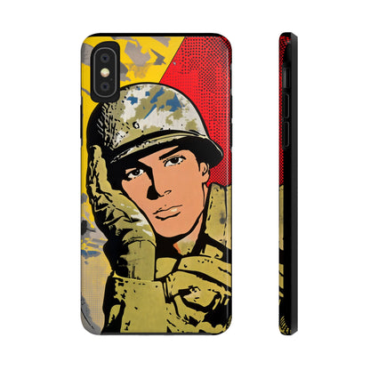 Tough Phone Cases Pop Art Modern Edge Soldier 03