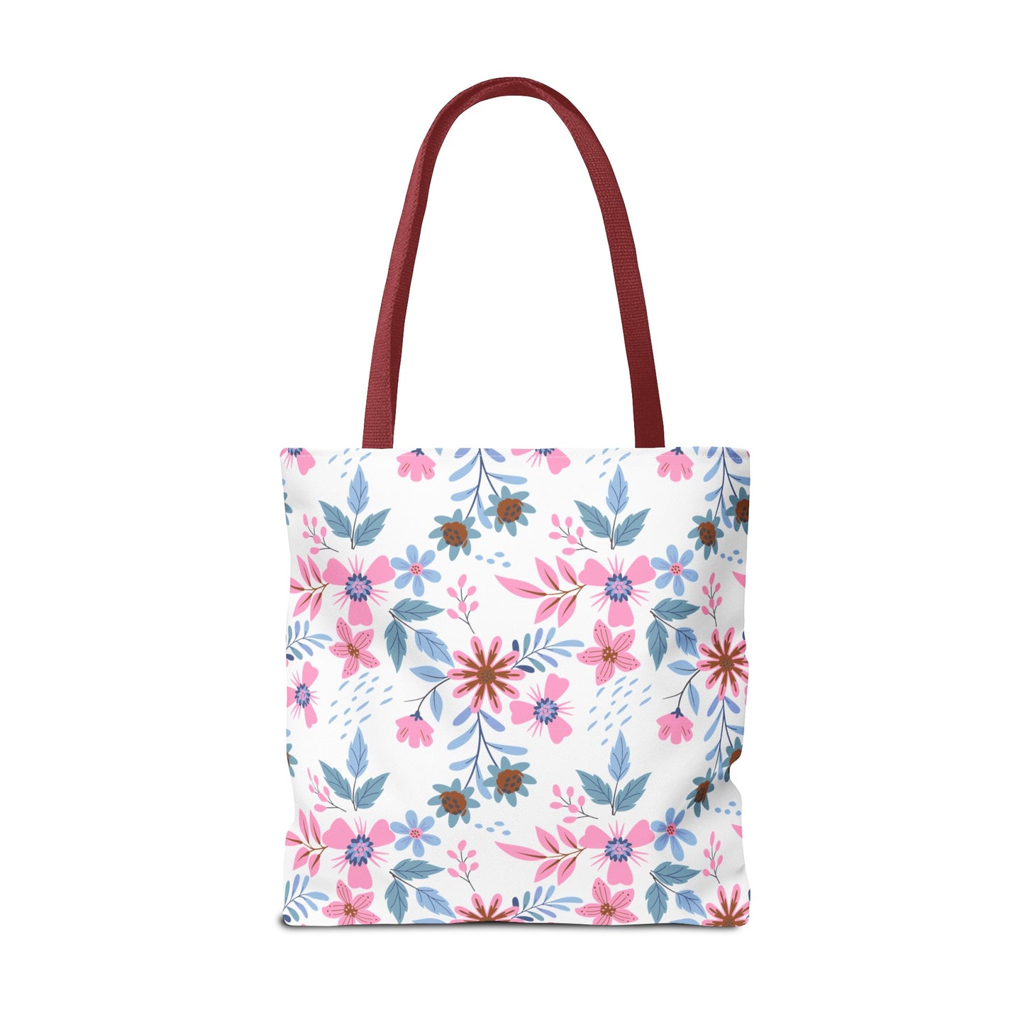 Tote Bag - Floral - White