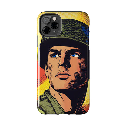 Tough Phone Cases Pop Art Modern Edge Soldier 04