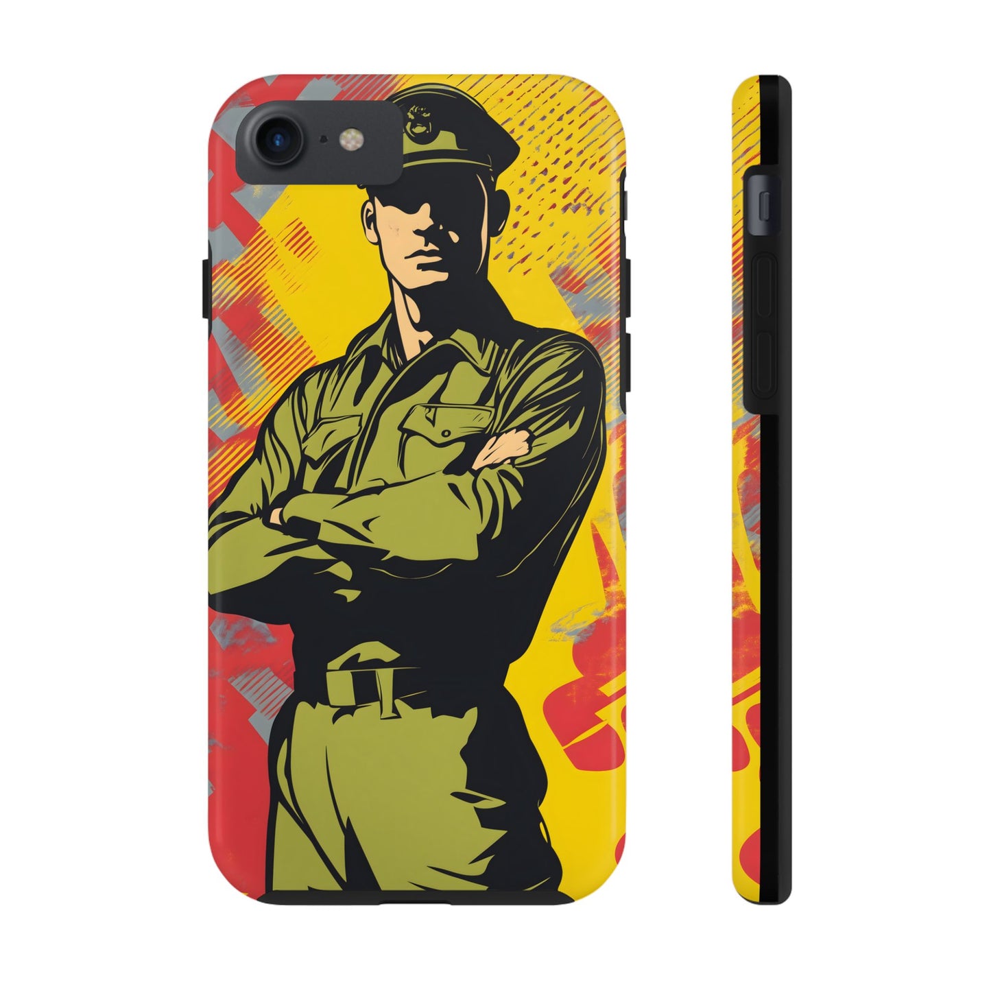 Tough Phone Cases Pop Art Modern Edge Soldier 01