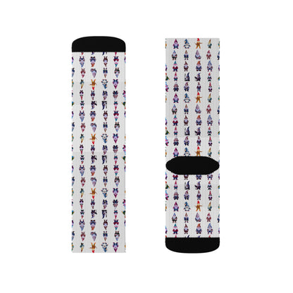 White-Gnome - Sublimation Socks