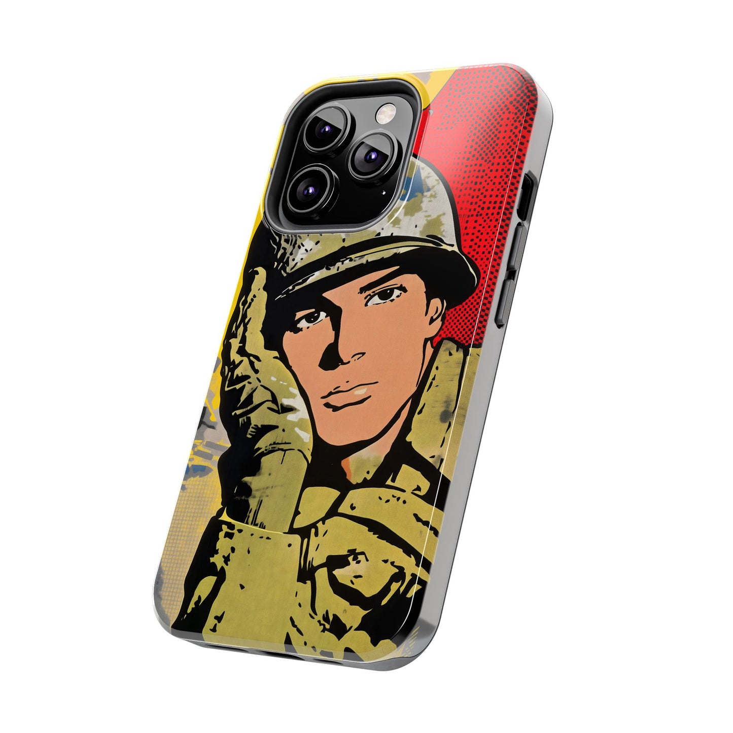 Tough Phone Cases Pop Art Modern Edge Soldier 03