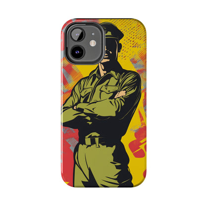 Tough Phone Cases Pop Art Modern Edge Soldier 01