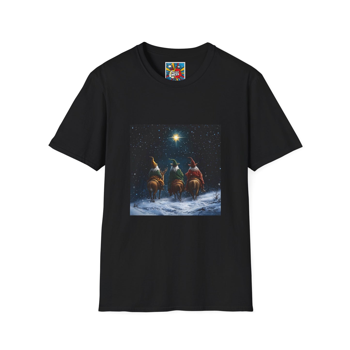 Unisex Soft Style Three Wise Gnomes 003