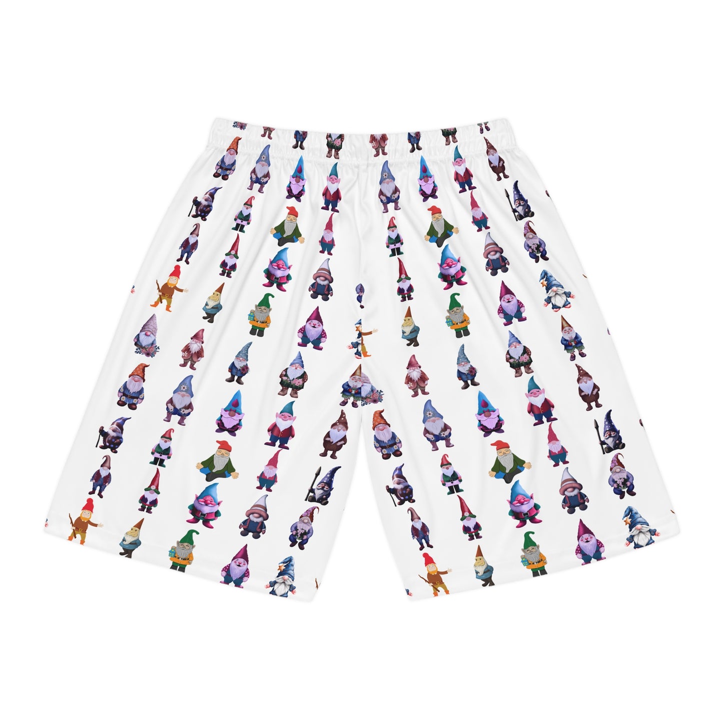 White-Gnome - Basketball Shorts