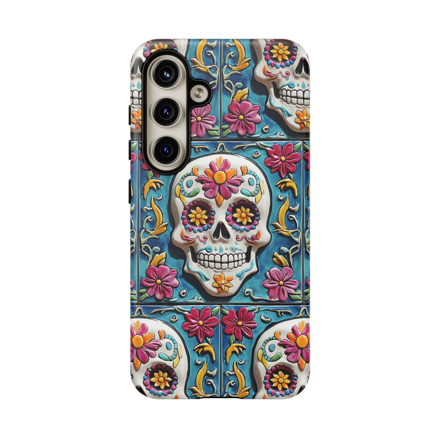 Tough Cases Day of the Dead Dia de Los Muertos Sugar Skull 0001