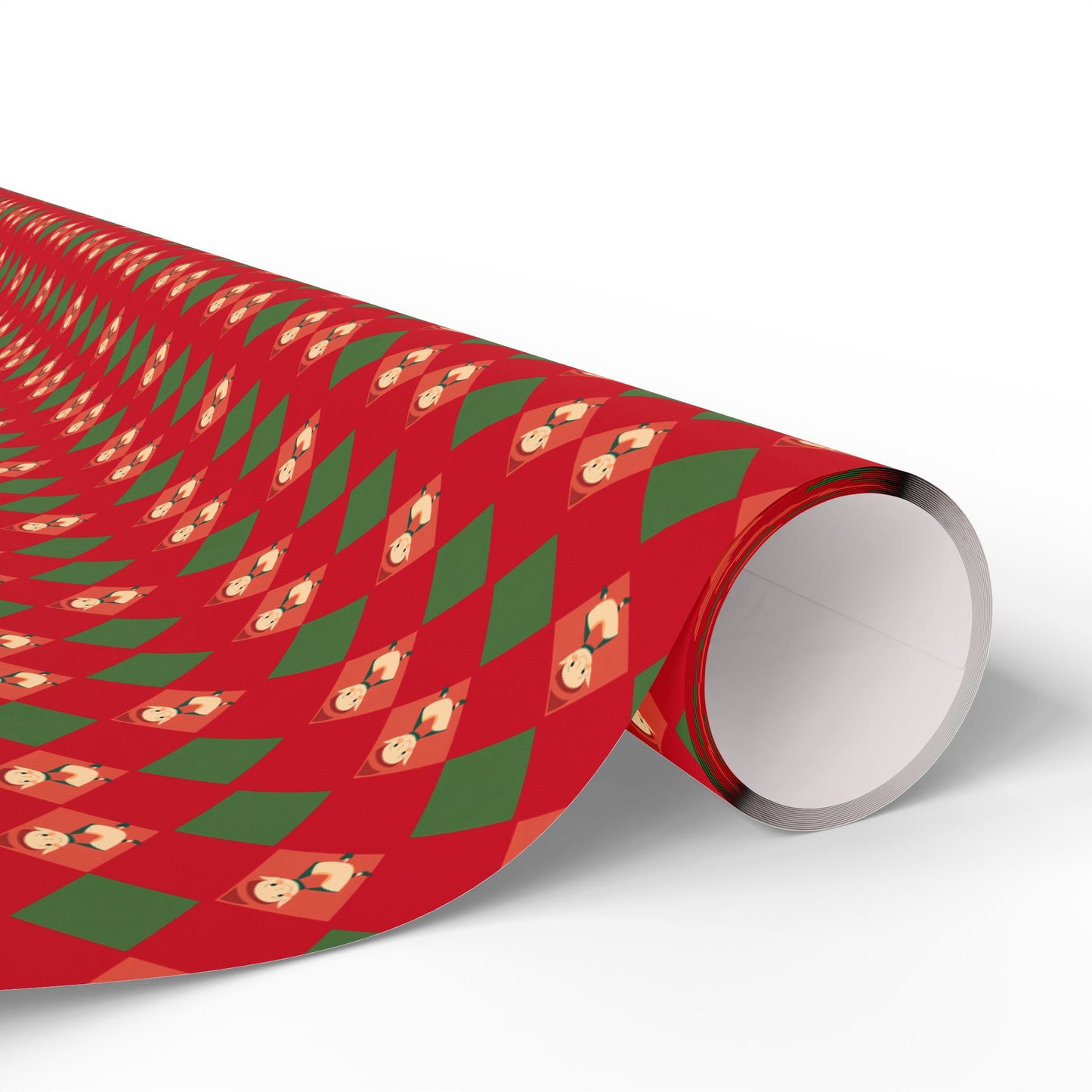 Wrapping Papers Christmas Elves Clog Red