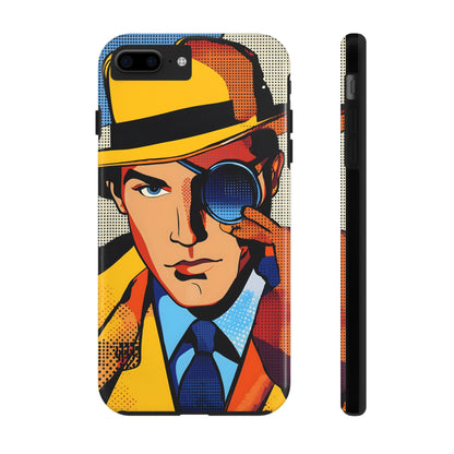 Tough Phone Cases Pop Art Modern Edge Guy Noir 03