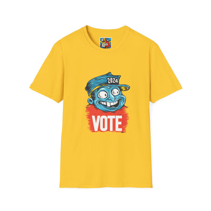 Unisex Softstyle VOTE 2024 10 2024 election shirts