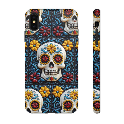 Tough Cases Day of the Dead Dia de Los Muertos Sugar Skull 0009