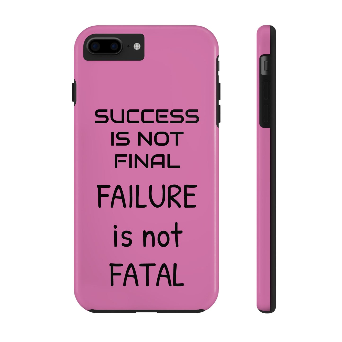 Tough Phone Cases,  Just Saying Pink 01 Custom Design Fun Unique Cover, a Gift for Tech Lover