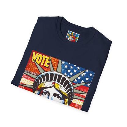 Unisex Softstyle VOTE 2024 2 2024 election shirts