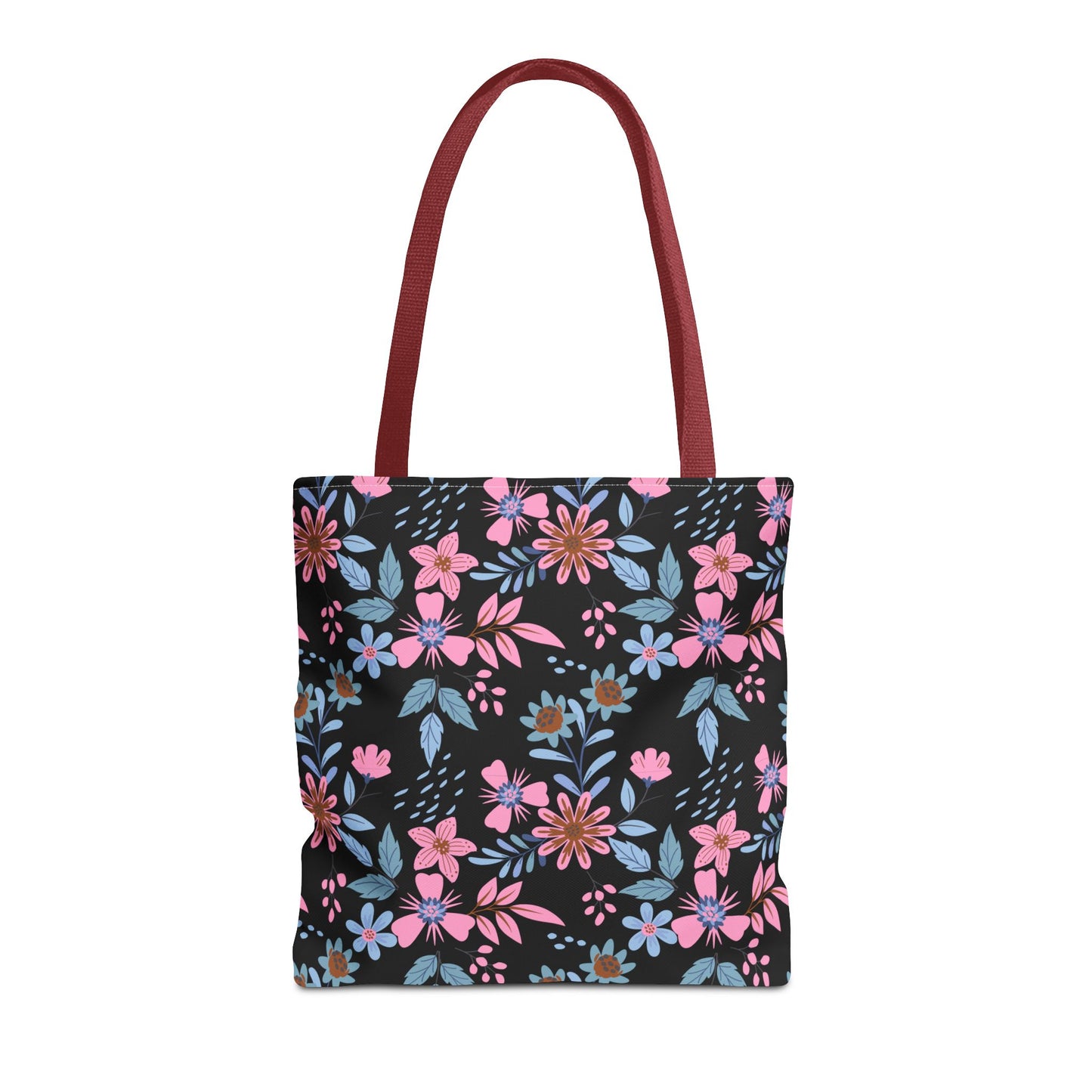 Tote Bag - Floral - Black