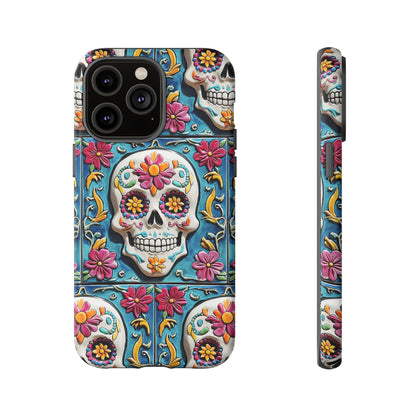 Tough Cases Day of the Dead Dia de Los Muertos Sugar Skull 0001