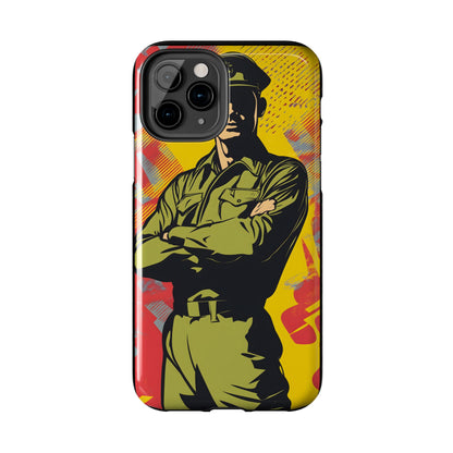 Tough Phone Cases Pop Art Modern Edge Soldier 01