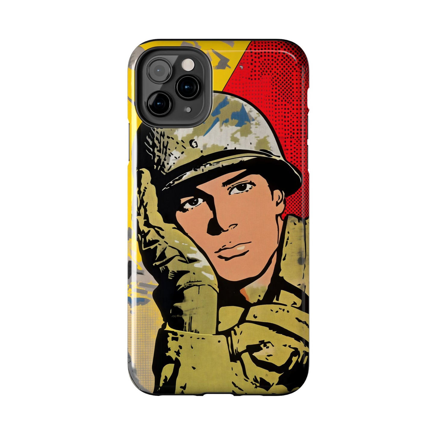 Tough Phone Cases Pop Art Modern Edge Soldier 03