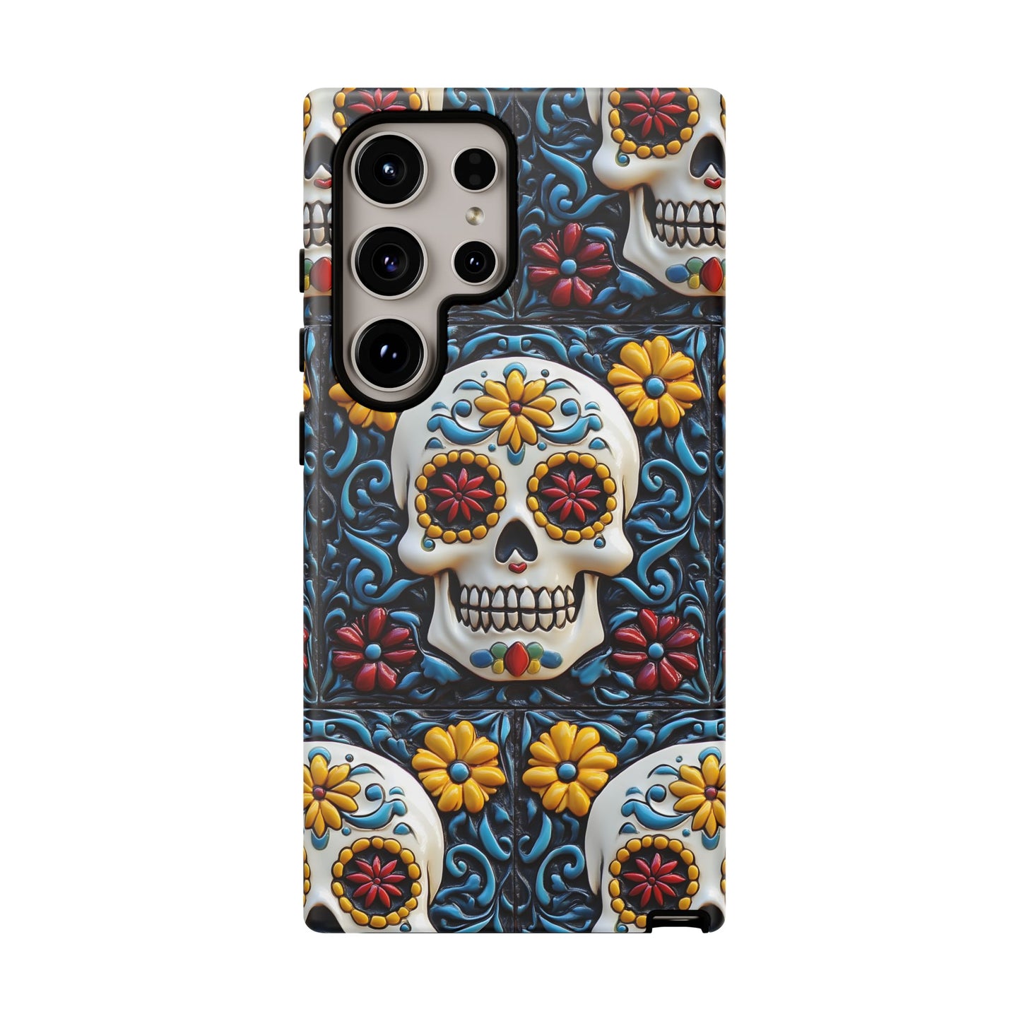 Tough Cases Day of the Dead Dia de Los Muertos Sugar Skull 0009