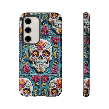 Tough Cases Day of the Dead Dia de Los Muertos Sugar Skull 0001