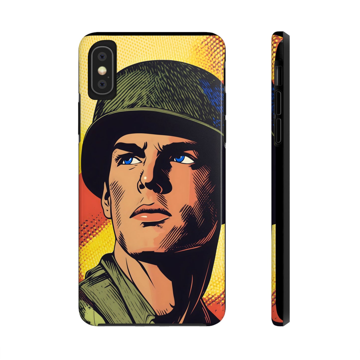 Tough Phone Cases Pop Art Modern Edge Soldier 04