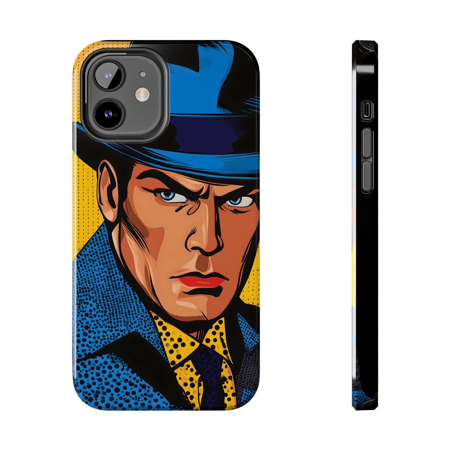 Tough Phone Cases Pop Art Modern Edge Guy Noir 02